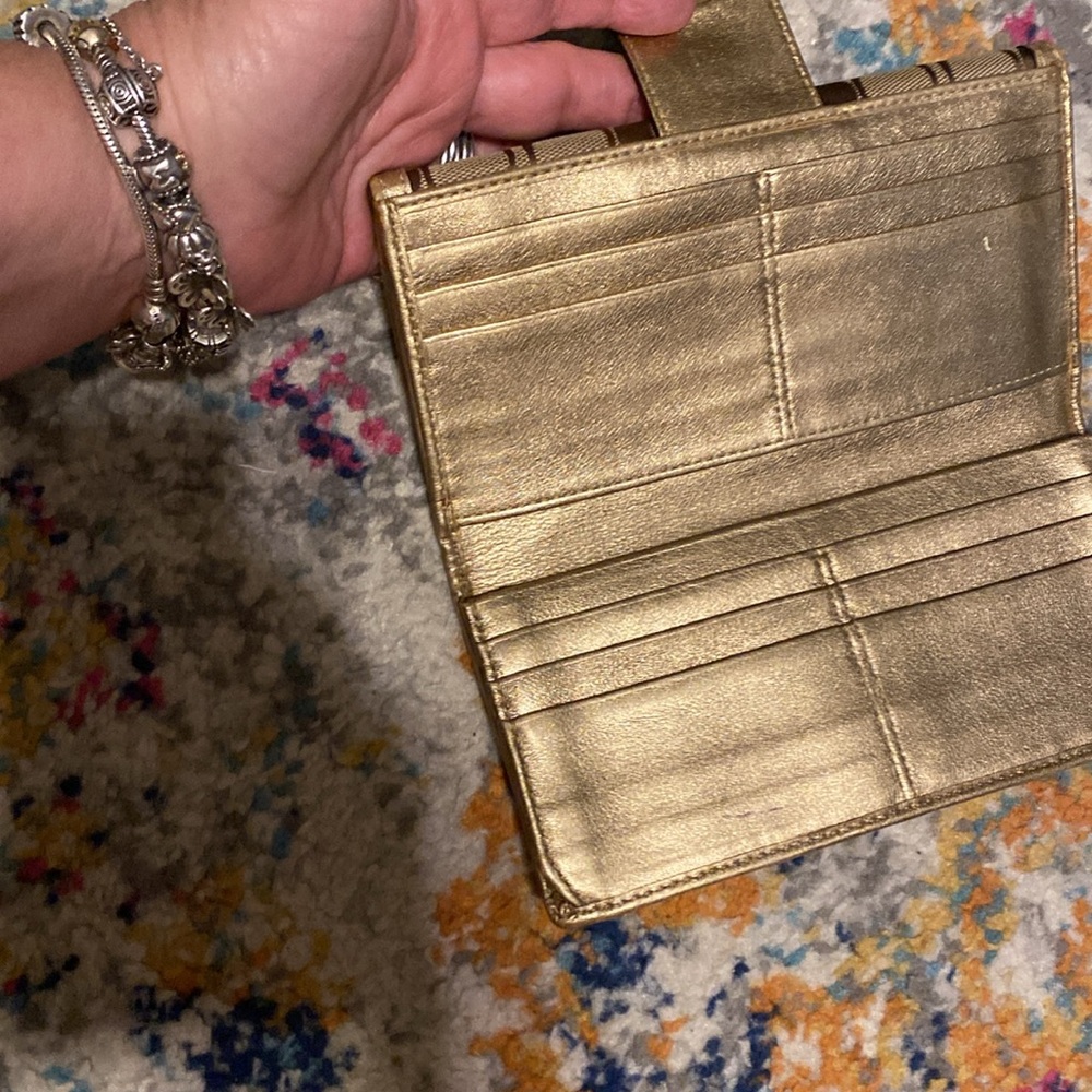Coach Signature Turnlock Slim Envelope Wallet - Picture 5 of 9